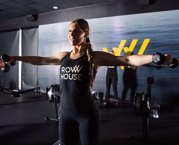 Rowing Fitness Class in Westlake Village, CA